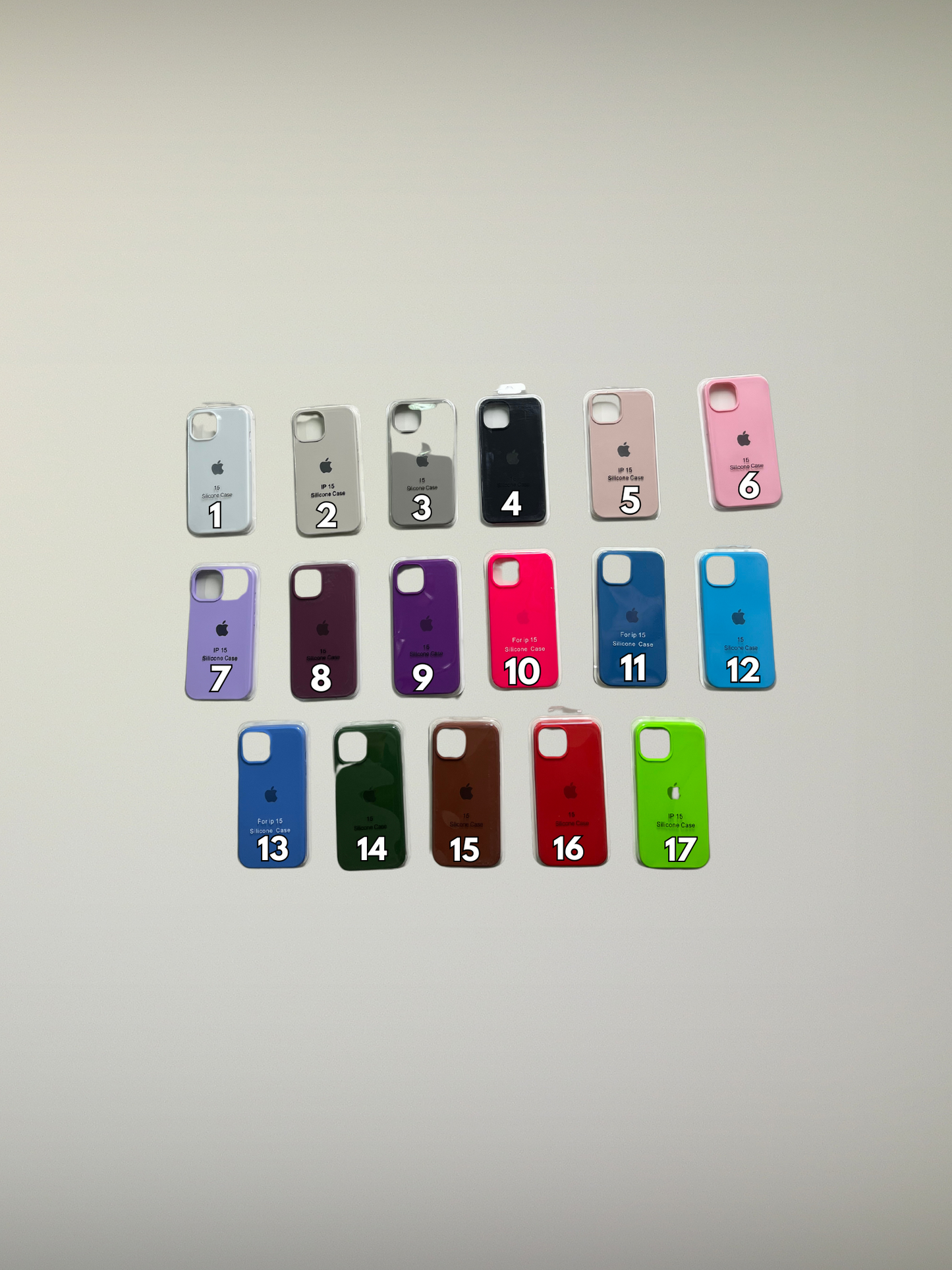 Silicon IPhone 15 (50u)