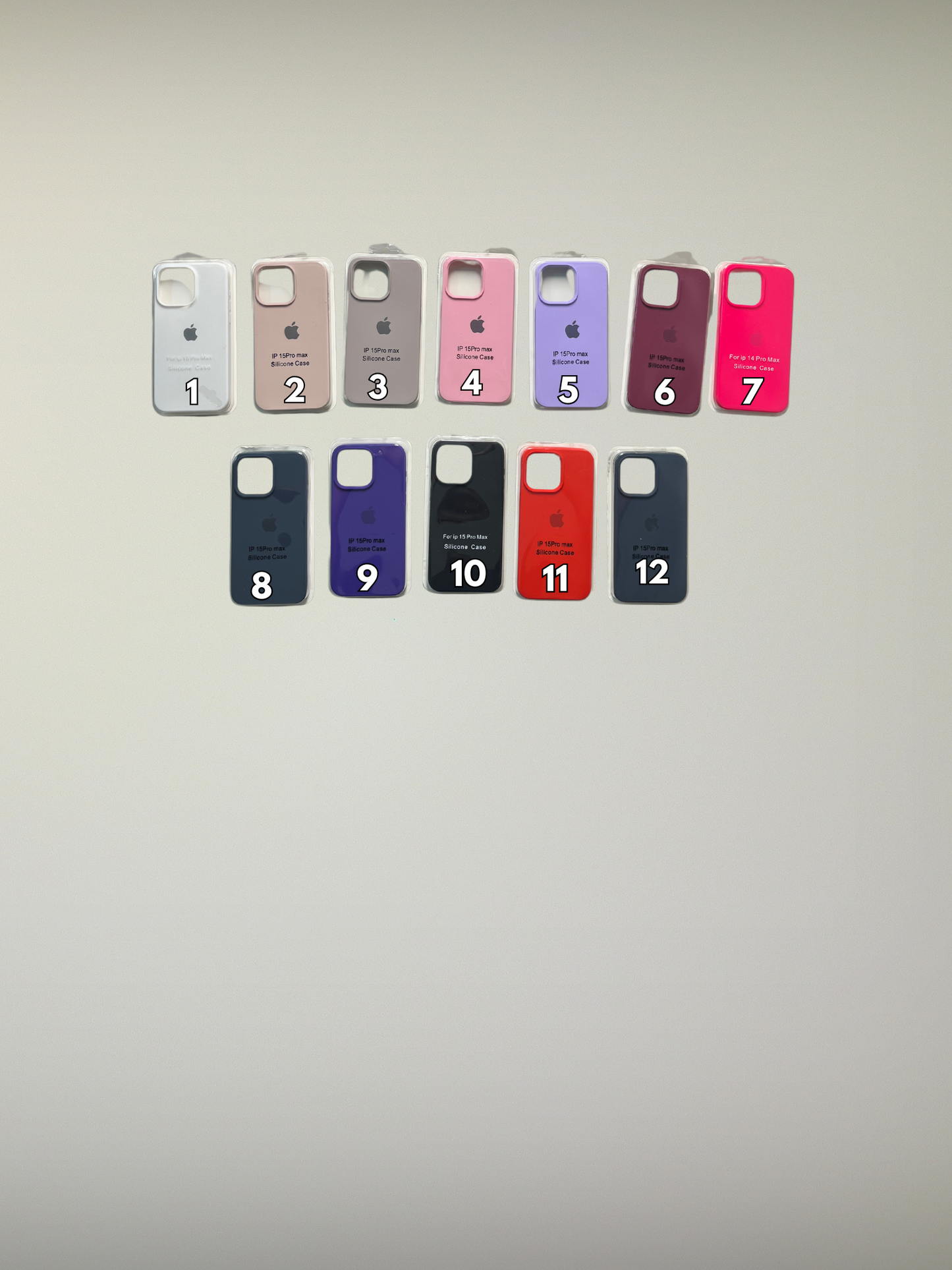 Silicon IPhone 15 (50u)