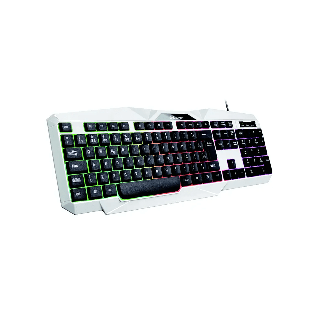 TECLADO GAMER KNUP con luces RGB - ABAB