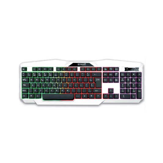 TECLADO GAMER KNUP con luces RGB - ABAB