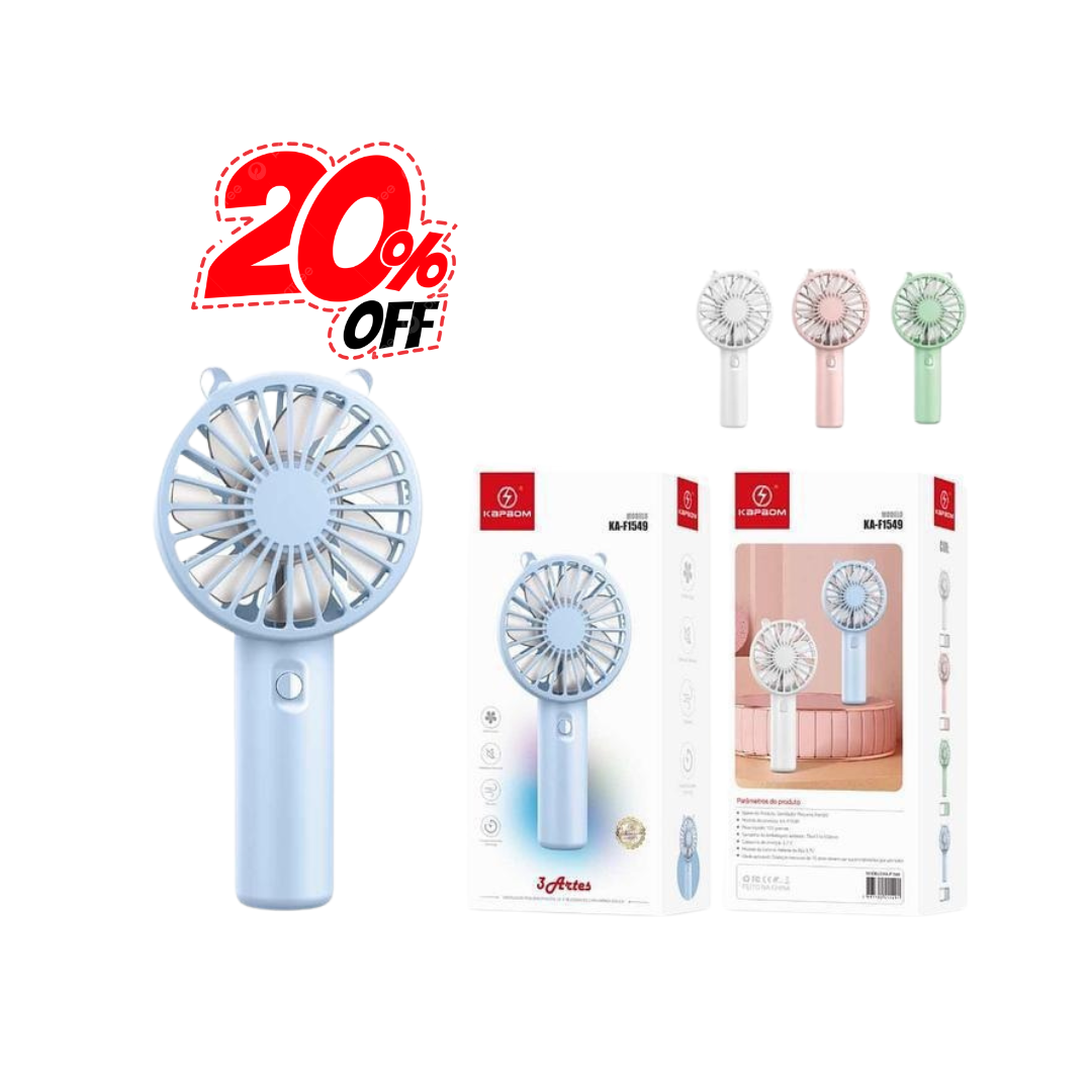 Mini Ventilador Recargable (50u)