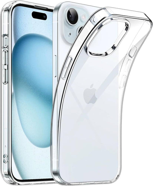 Fundas transparente línea iPhone 15 - ABAB