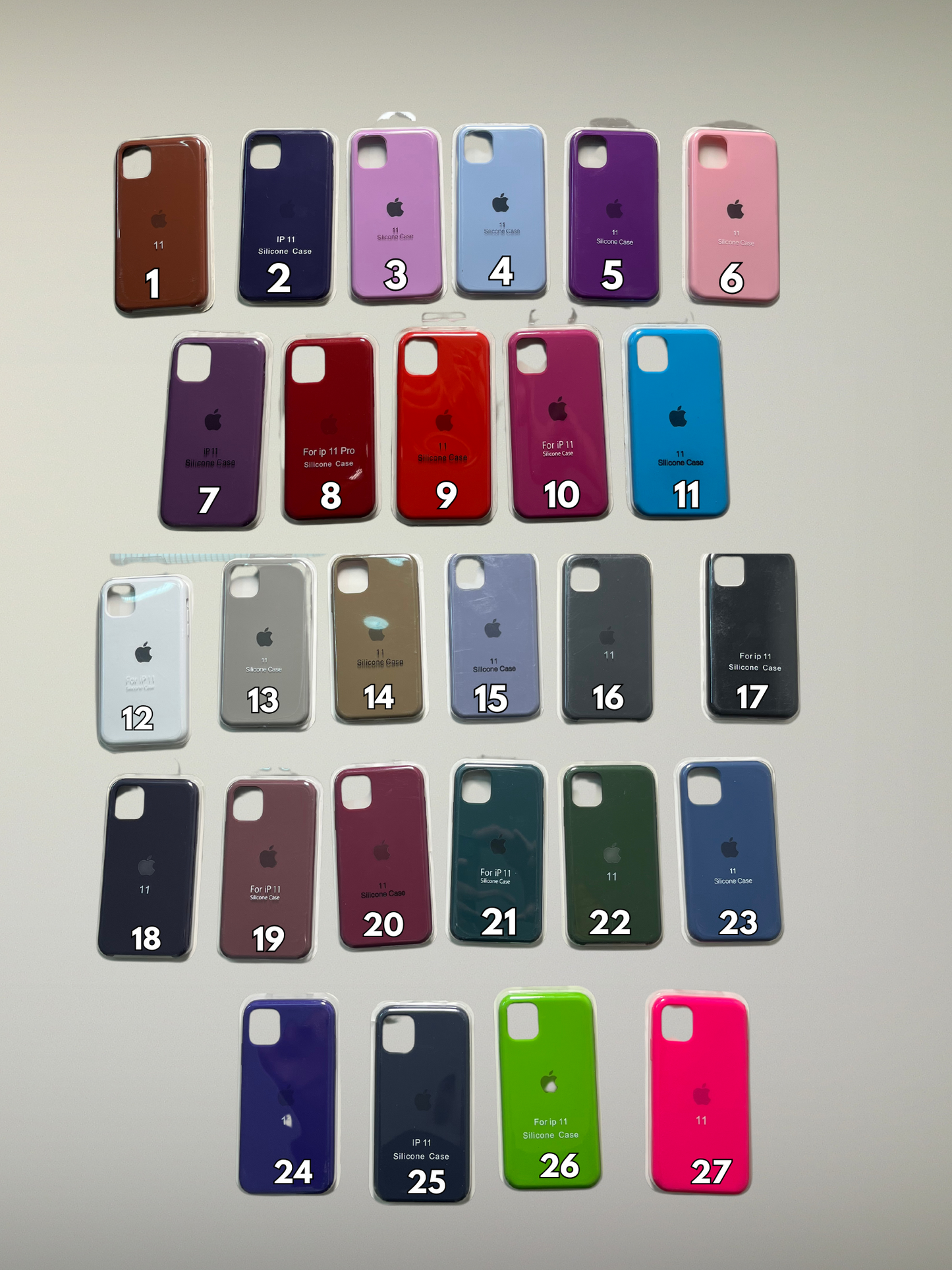 Silicon IPhone 11 (50u)
