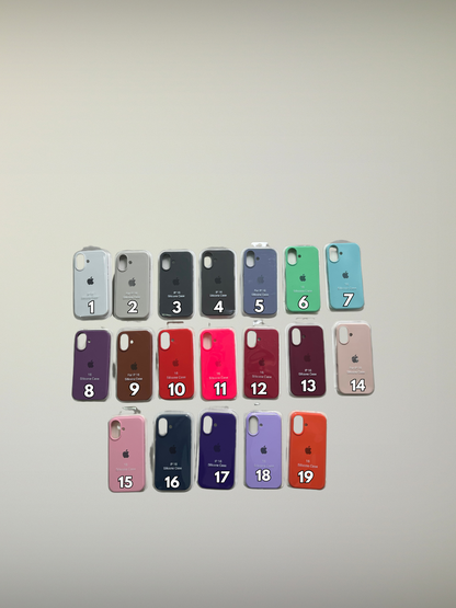 Silicone IPhone 16 (50u)