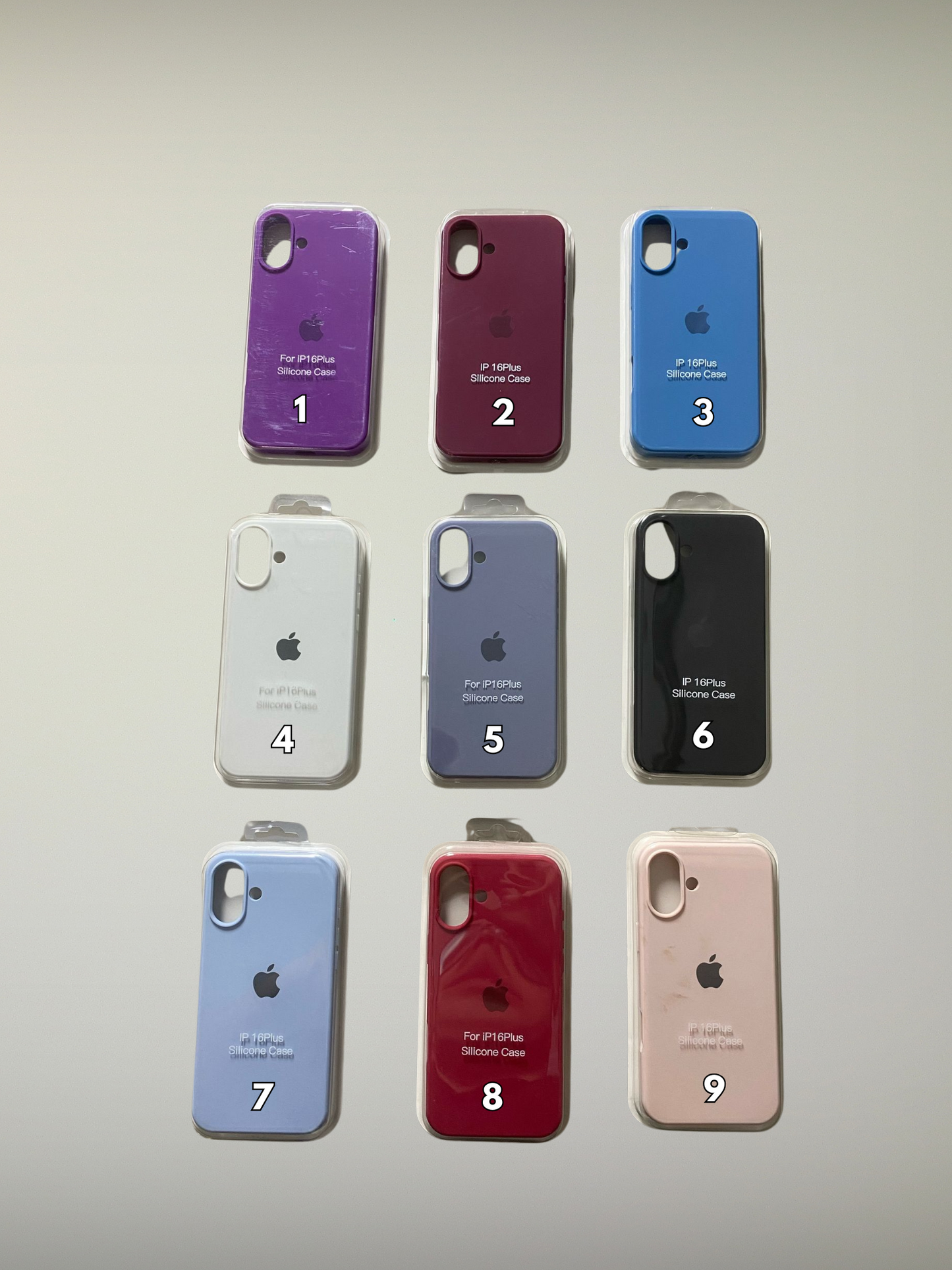 Silicone IPhone 16 (50u)