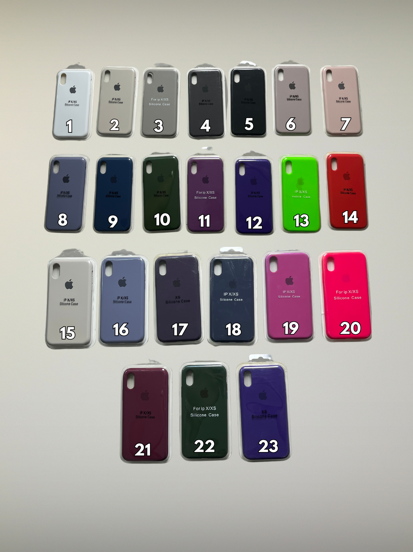 Silicon IPhone X (50u)