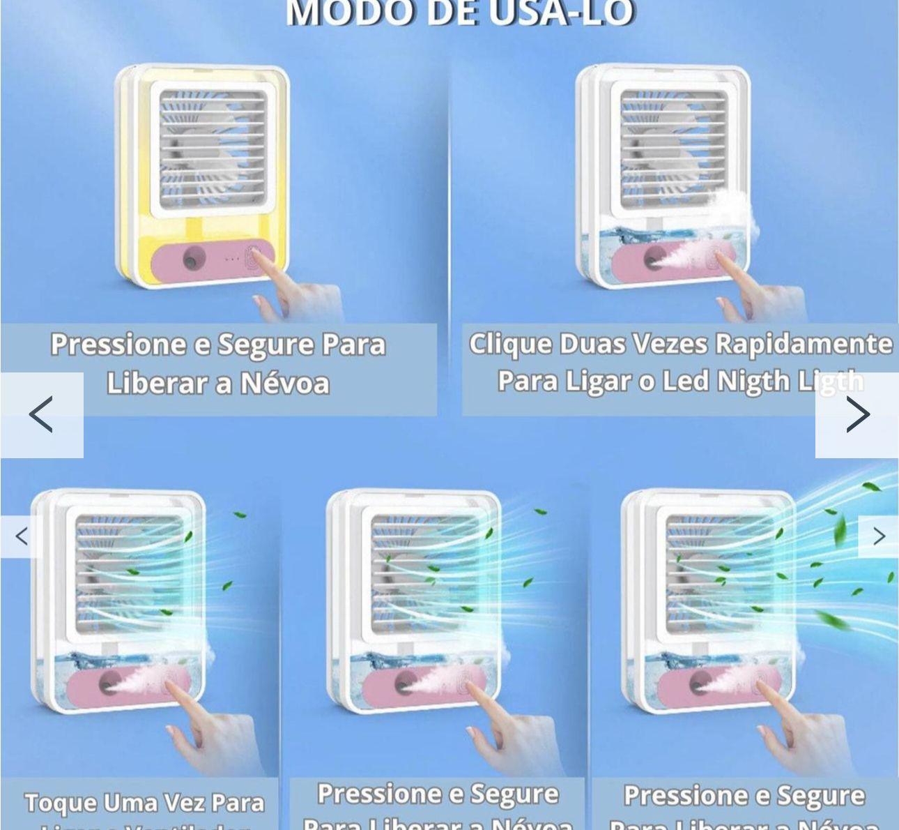 Ventilador Portátil Difusor Medio - ABAB