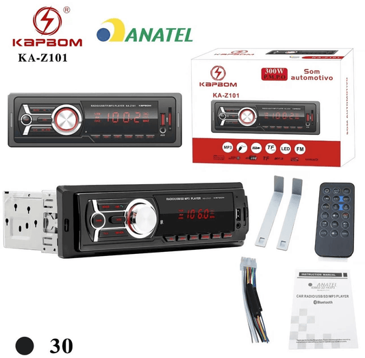 Radio Para auto Bluetooth - ABAB