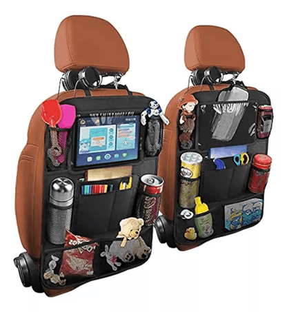 Organizador de Tela para Respaldo de Asiento de Coche - Bolsa de Almacenamiento - ABAB