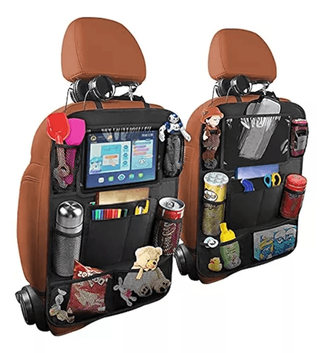 Organizador de Tela para Respaldo de Asiento de Coche - Bolsa de Almacenamiento - ABAB