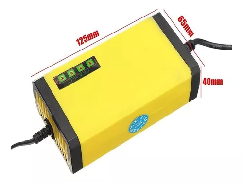 Cargador de Batería Inteligente Portátil 12V 2A (40u)