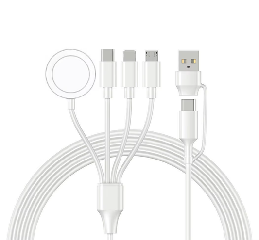 Cargador 3 en 1 para APPLE WATCH/IPHONE tipo C (50u)