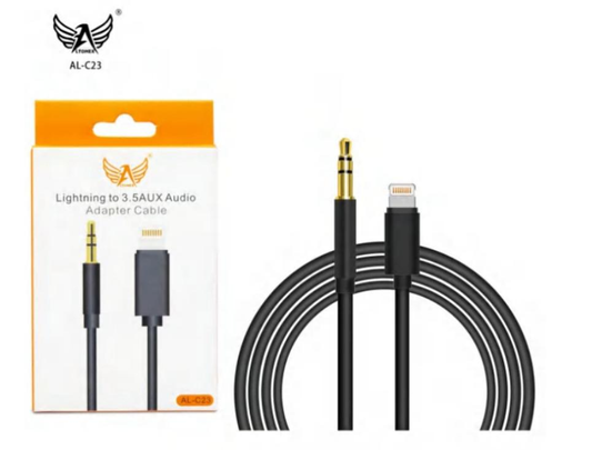 Cable Auxiliar para Iphone Lightning - P2 (100u)