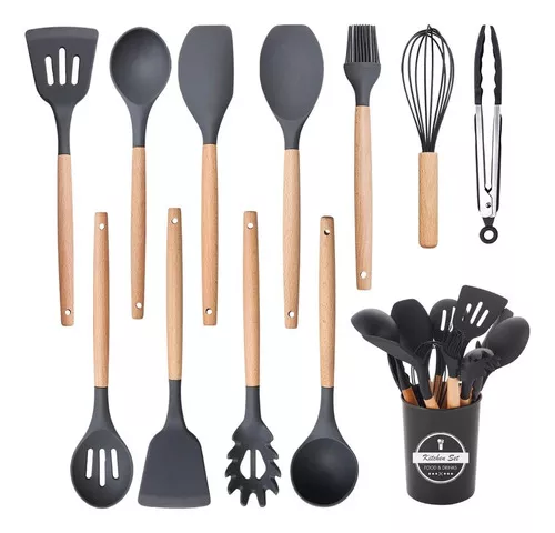 Kit 12 Utensílios De Cocina (24u)