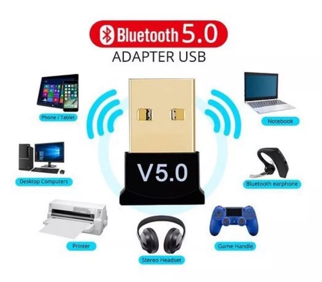Adaptador USB Bluetooth 5.0 para PC/Notebook