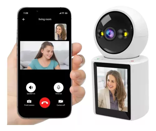 Cámara de Vigilancia Wifi 350° – Rotación Vertical y Horizontal