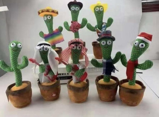 Cactus Musical Interactivo LED