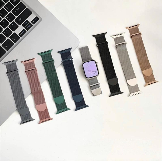 Pulsera de Acero Magnético (38mm a 49mm) para Apple Watch