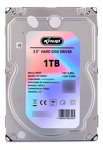 HD 1TB para PC 5400RPM SATA 6Gbps