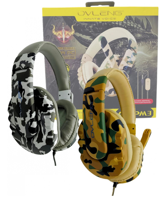 Auriculares gamer profesionales con micrófono