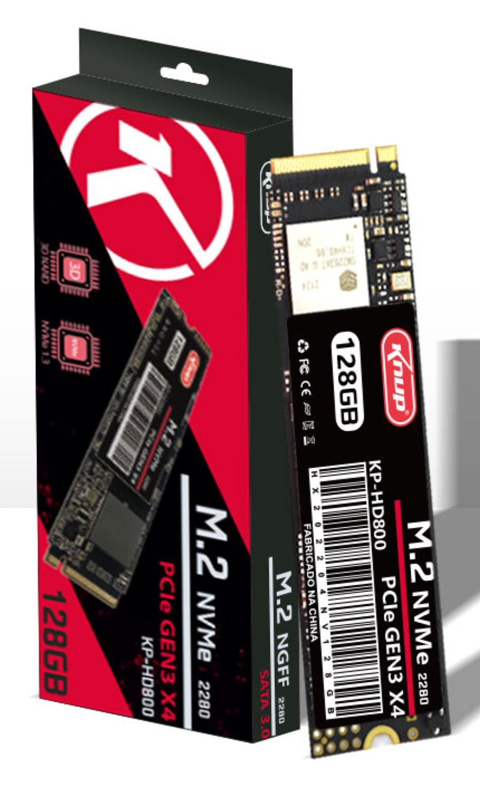 HD SSD M.2 NVMe 2280 PCIe 3.0 Gen3x4 – 128GB
