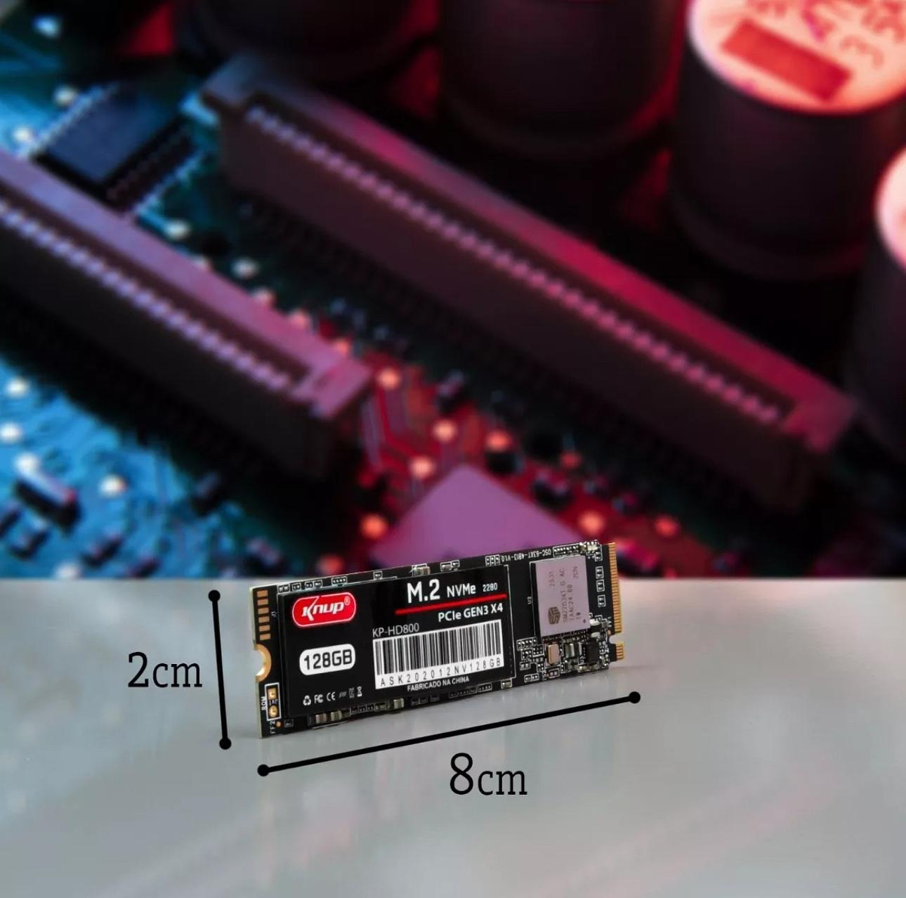HD SSD M.2 NVMe 2280 PCIe 3.0 Gen3x4 – 128GB